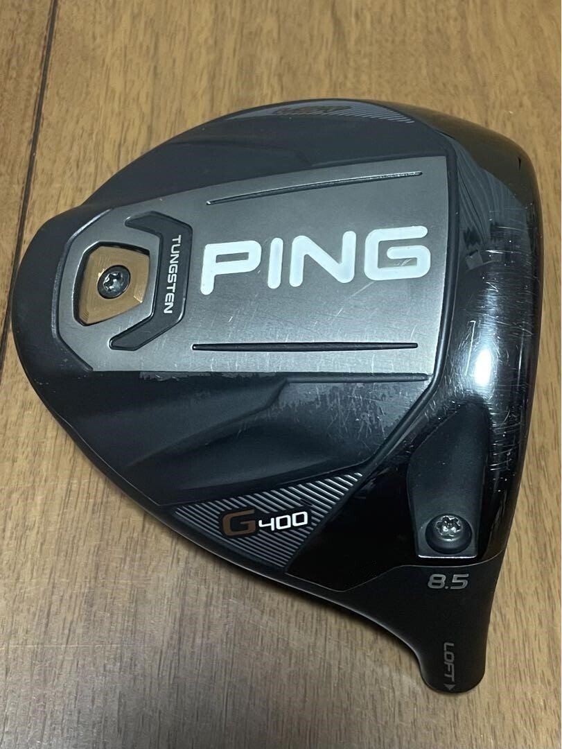 Ping G400 LST 8.5 degree Driver Head Only Right Hand RH excellent 