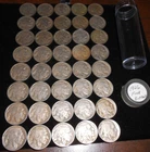 1926 BUFFALO NICKELS, FINE -  1 CIRCULATED ROLL