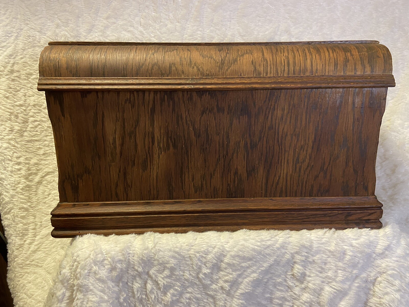1886 Eldredge "B" Antique Sewing Machine Wooden cover eBay