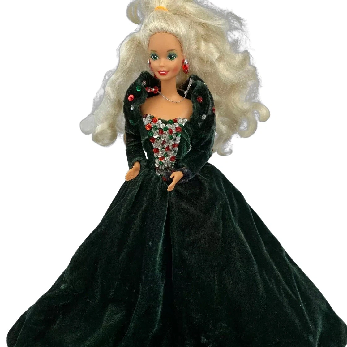 12045 Barbie as Scarlett O'Hara (Drapery Dress)Timeless Treasures Hollywood  Legends Collection – Doll Peddlar