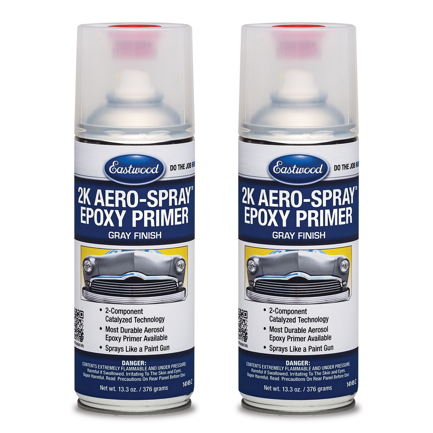Eastwood AeroSpray 2K Epoxy Spray Paint Gray Primer Catalyzed