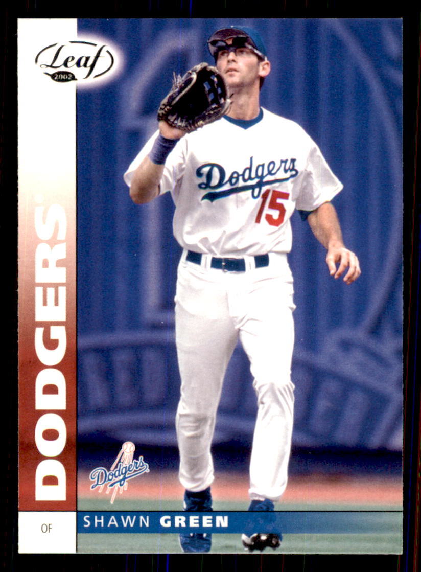 2002 Leaf #29 Shawn Green Los Angeles Dodgers | eBay