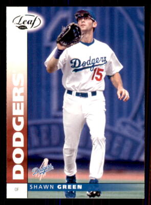 2002 Leaf #29 Shawn Green Los Angeles Dodgers | eBay
