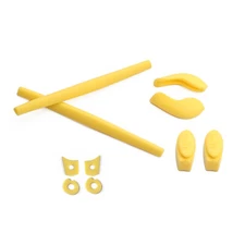 Rubber Kit Arm Ear Socks/Leg & Nose Pad Nose Holder Set for-Oakley Juliet Yellow