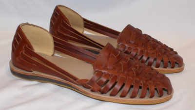 Nisolo Leather Sandal Huarache Men\'s size US 9.5 BRANDY MSRP $150 NIB Nisolo Leather Sandal Huarache Men main image 3