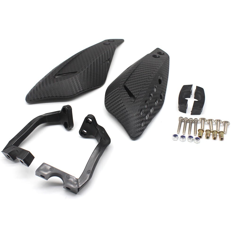 7/8" Handle Bar End Hand Guards Protector Universal For Motorcycle Dirt Bike ATV