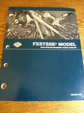 2009 Harley-Davidson FXSTSSE3 CVO Softail Springer Parts Catalog Xlnt