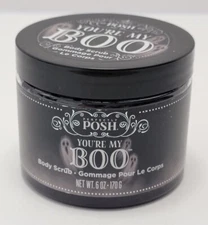 Perfectly Posh Body Scrub YOU’RE MY BOO 6 ounce Jar NEW