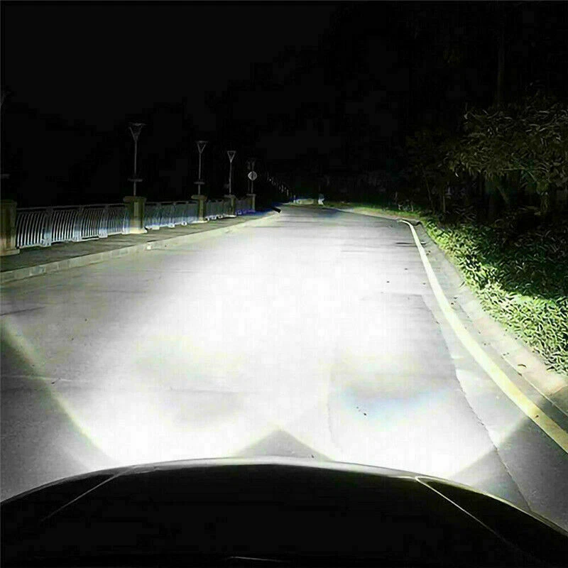 Faro LED 9004/9007 para Dodge RAM 1500 2500 3500 1994-2001 haz alto bajo Foto 3 de 4