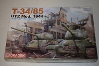 Dragon 6203 T-34/85 Utz Mod. 1944 1:35 Neu Mit Ovp