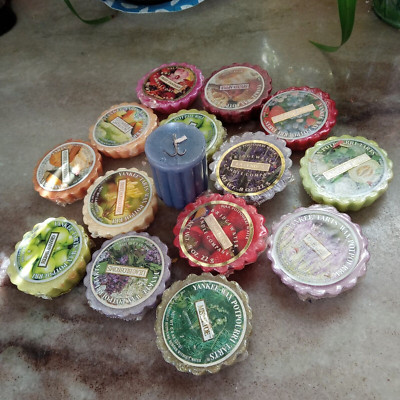 Potpourri Tarts & Wafers, Yankee Candle, Bridgewater Candle Co., Set of 14 + One