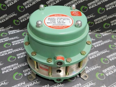 USED Solon 7PSW1DSS1 Pressure Switch 0-15'' WC/DP 250 max. PSI Type 4 & 12 