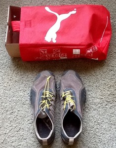 puma mostro perforated leather sneaker