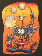 RAT FINK STICKER “SLAM IT HAHA NITROUS LAUGHING GAS” 2 3/4 X 3 3/4 GLOSSY!