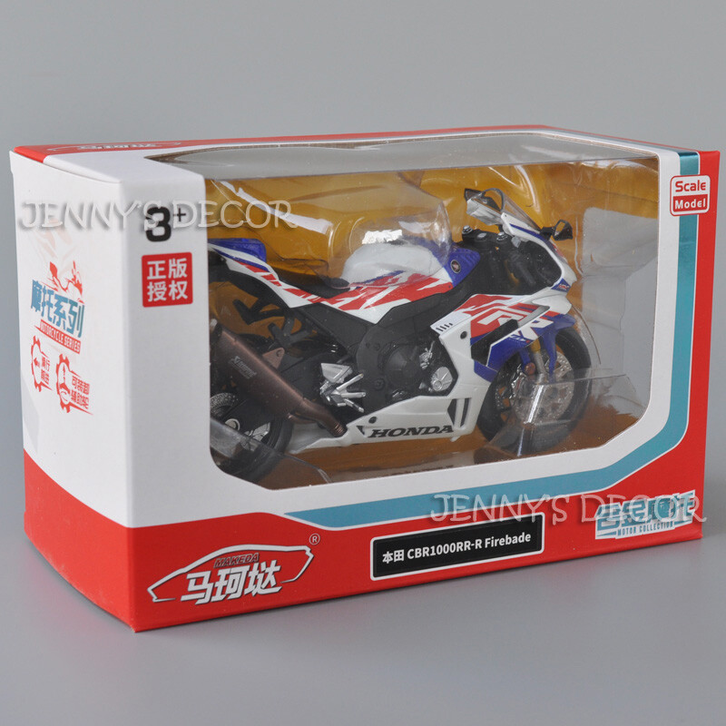1:12 Scale Diecast Motorcycle Model Toys Honda CBR1000RR-R