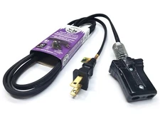 6' Replacement Power Cord for Kitchen Appliance 3/4" 5/8" 11/16" Spaced 2-Pins