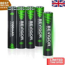 NiMH AAA Rechargeable Batteries - 8 Pack, 1500 Cycles for Everyday Use 2.75 per battery