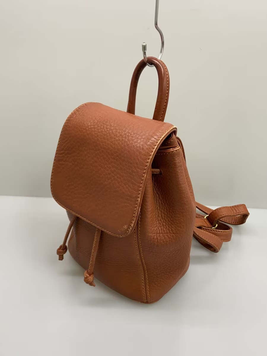 COACH Mini Leather Backpack in Brown - Vintage Style from Japan