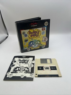 RARE Bubble Bobble - C64/C128 5.25'' Disk Edition by Firebird