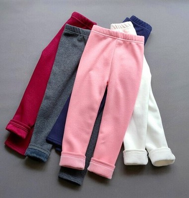 Winterleggings Winterhose Gr.100-150Kinder Mädchen Thermo Warm Leggins HosePants