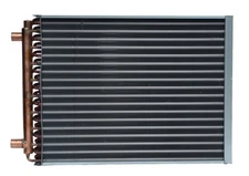 14x10 Water to Air Heat Exchanger~~1" Copper ports w/ EZ Install Front Flange