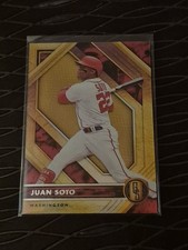 Juan Soto 2021 PANINI CHRONICLES GOLD STANDARD Baseball Card