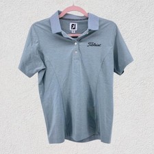 FootJoy Women Small Golf Polo Titleist FJ Log...