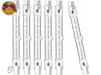 R7S 118Mm Halogen Leuchtmittel 300 Watt, Halogenstab 118Mm 300W 6Er Pack, R7S