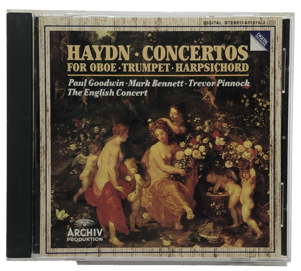 Haydn Concertos for Oboe Trumpet Harpsichord CD 1992 Archiv