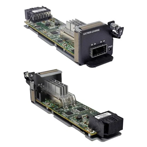Brocade Ruckus ICX7400-1X40GQ Single-Port 40G QSFP+ Network Module as NEW