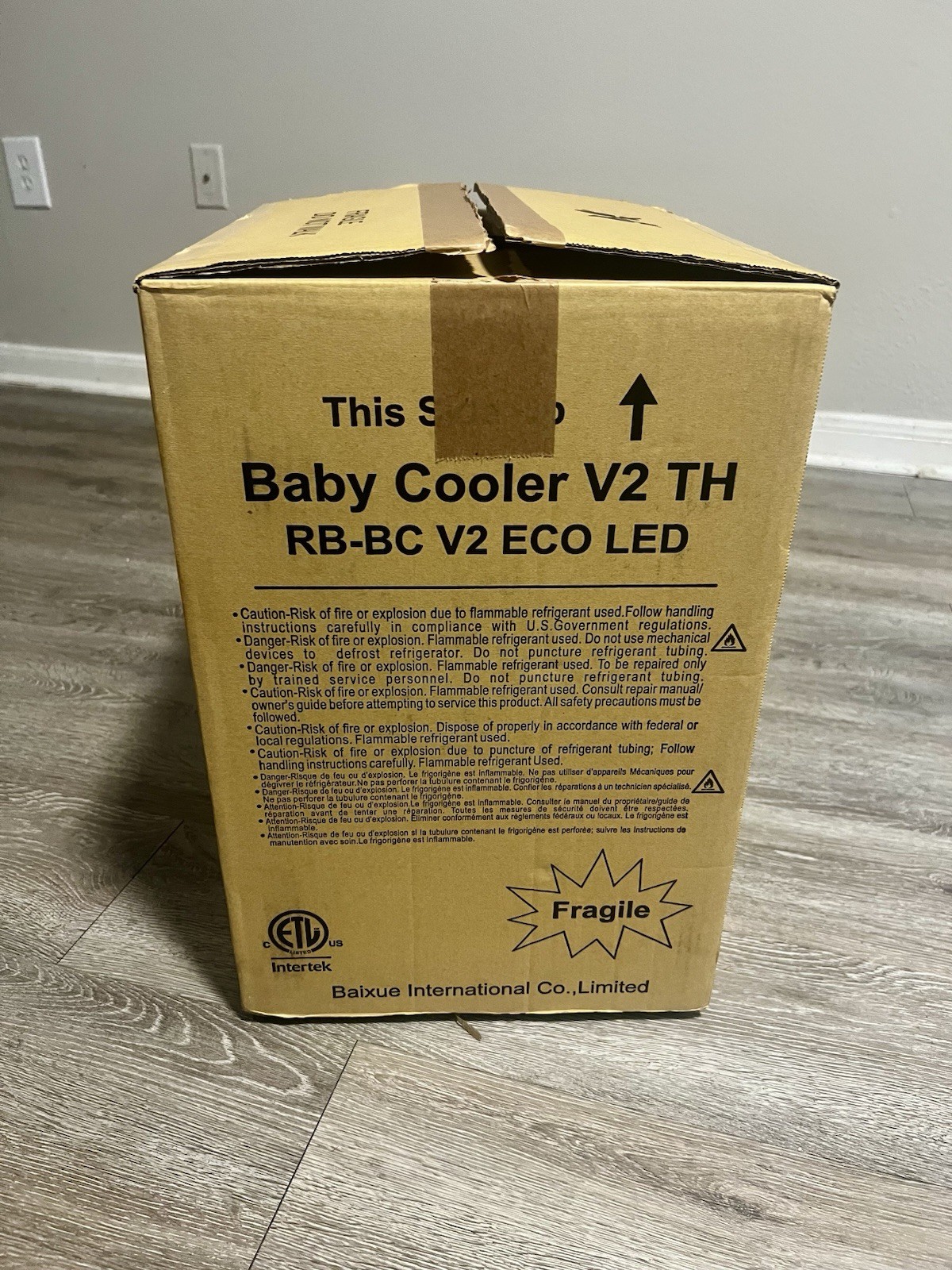 Red Bull Glass Door Countertop Merchandising Refrigerator Baby Cooler V2 RB-BC
