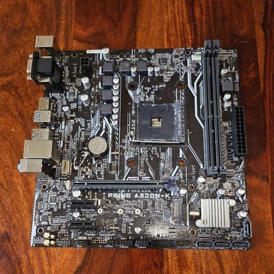 ASUS Prime A320M-K AM4 microATX Motherboard - FOR PARTS 