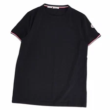 Moncler T-shirt 2020 Top Short Sleeve Cotton Mens M Black Used MOLO-0