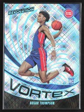 Ausar Thompson 2023-24 Panini Revolution Vortex Cosmic RC /99 #15 Detroit
