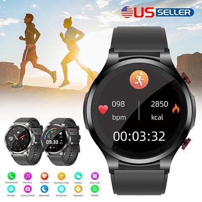 ECG Smart Watch Health Tracker Heart Rate Blood Oxygen Sleep Monitor Fitness