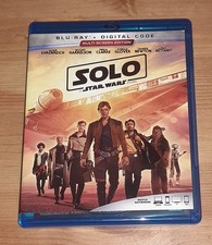 Solo: A Star Wars Story (Blu-ray, 2018, 2-Discs) Alden Ehrenreich, Emilia Clarke