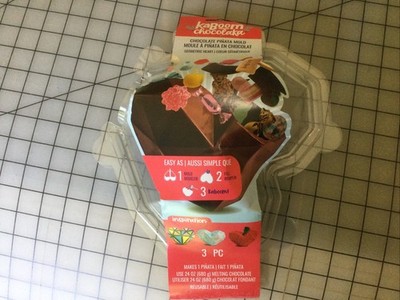 KaBoom Chocolaka Chocolate Heart Smashable Pinata Mold Reusable