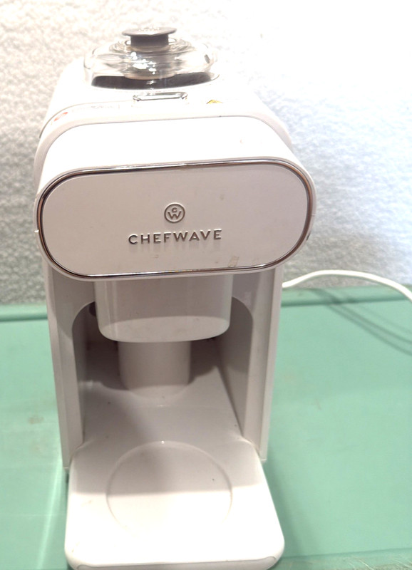 ChefWave Milkmade Non Dairy Milk Maker 6 Programs White Not Tested Part Repair