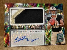 SPENCER RATTLER AUTO 3 Color Patch #/75 2024 Panini Spectra RPA