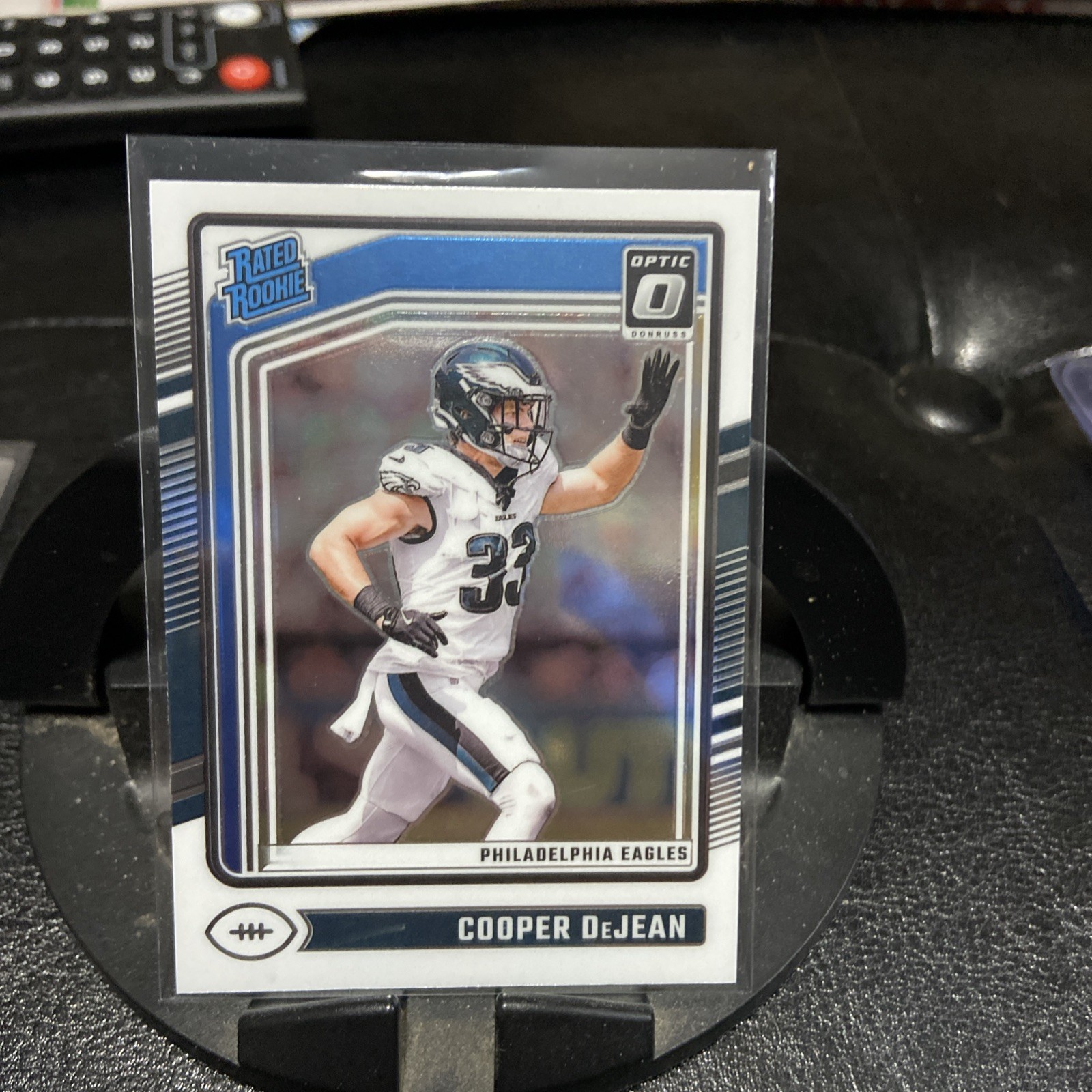 2024 Donruss Optic Cooper DeJean Rated Rookie #221 Eagles