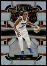 2024 Panini Select WNBA #83 Tina Charles Silver Prizms