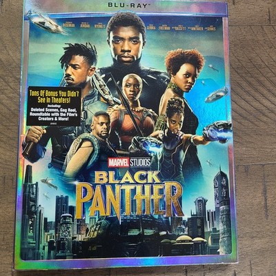 Marvel Black Panther Blu-Ray DVD Movie- NEW-SEALED