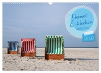 Calendar 2027 · US Version · Discover Home - North Frisia (Wall Calendar 2027 17