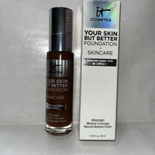 IT Cosmetics Your Skin But Better Foundation Skincare Deep Neutral 61, 1.0 oz