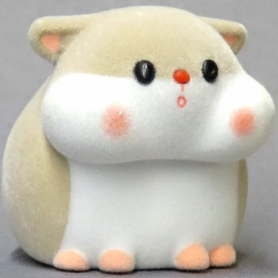 Mini Figur 7. ''XFREE Hamster MIKEN Big Family Series Mini Figur''