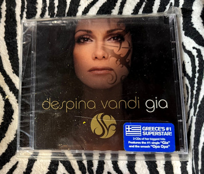 DESPINA VANDI ''Gia'' NEW/SEALED 2-CD SET  2004 EDM / House / Electro ~ Free Ship!