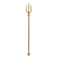 Aquaman Gold Trident Costume Accessory DC Movie Licensed 125cm Long