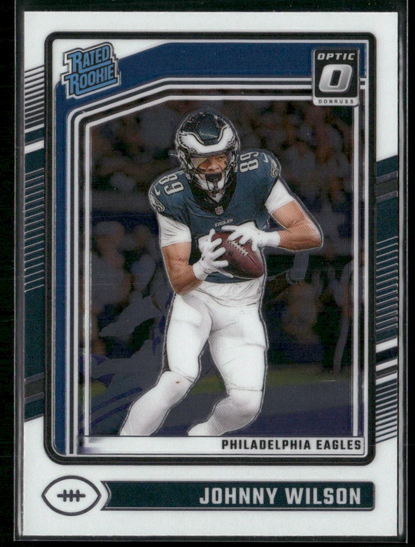2024 Donruss Optic #256 Johnny Wilson Rookie Philadelphia Eagles