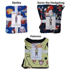 Character Boys 2-Piece Short Sleeve Top  Jogger Pajama Set