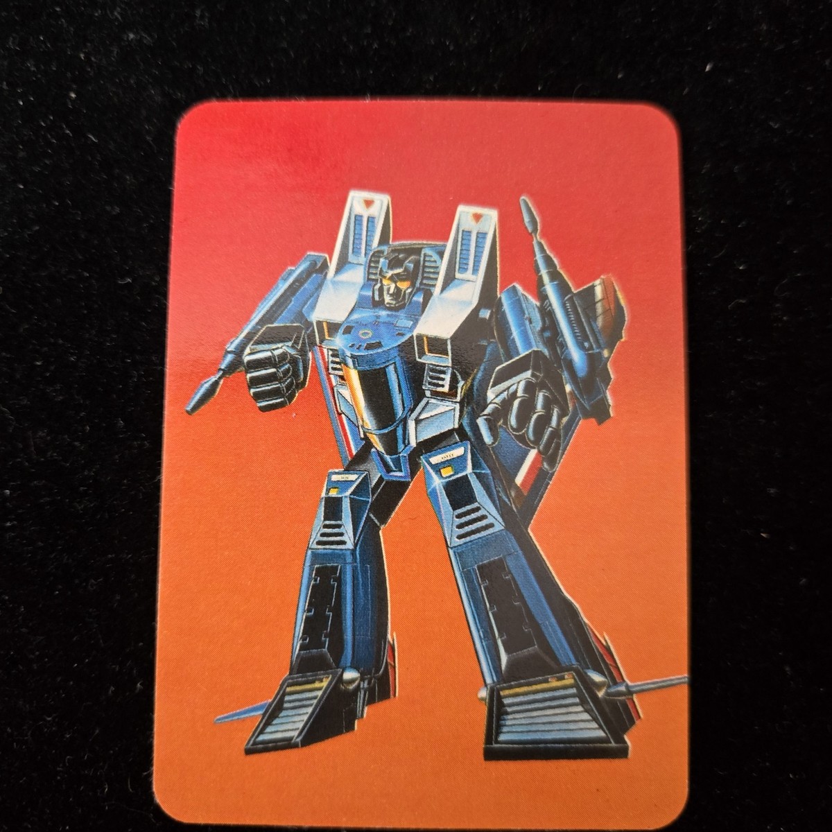 NM Transformers G1 Hasbro Action Cards 1985 102 Thundercracker | eBay